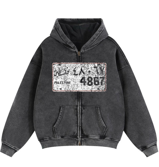 PALESTINE IDENTITY ZIP UP